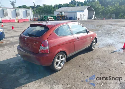 2008 Hyundai Accent Se из США, поврежденный, VIN KMHCN36C68U072497